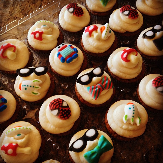 nerdy cupcakes